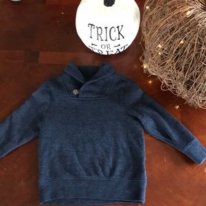 2T cowl neck toddler sweater